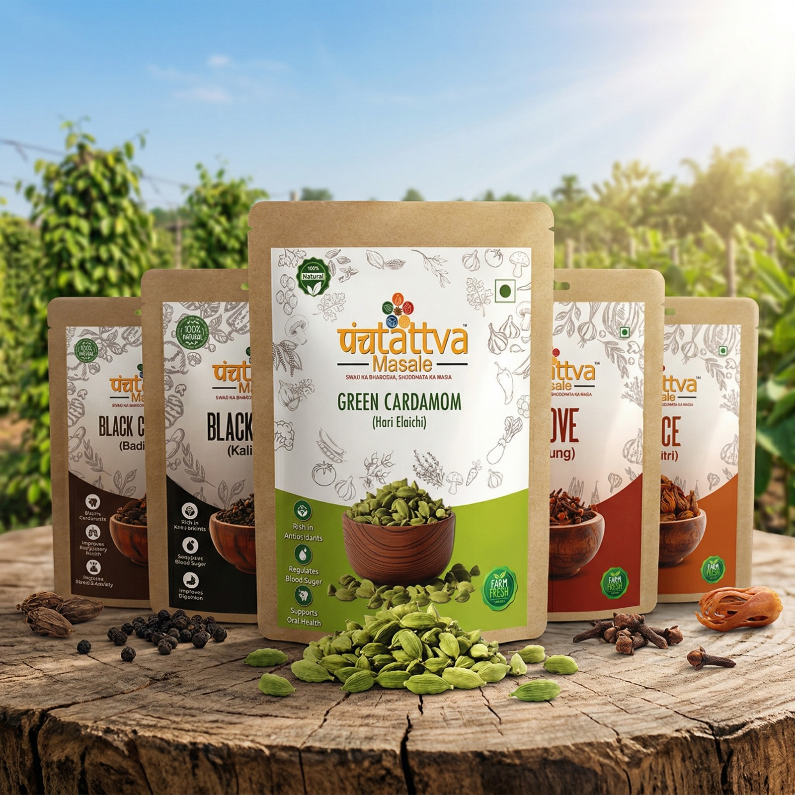 Green Cardamom Panchtattva